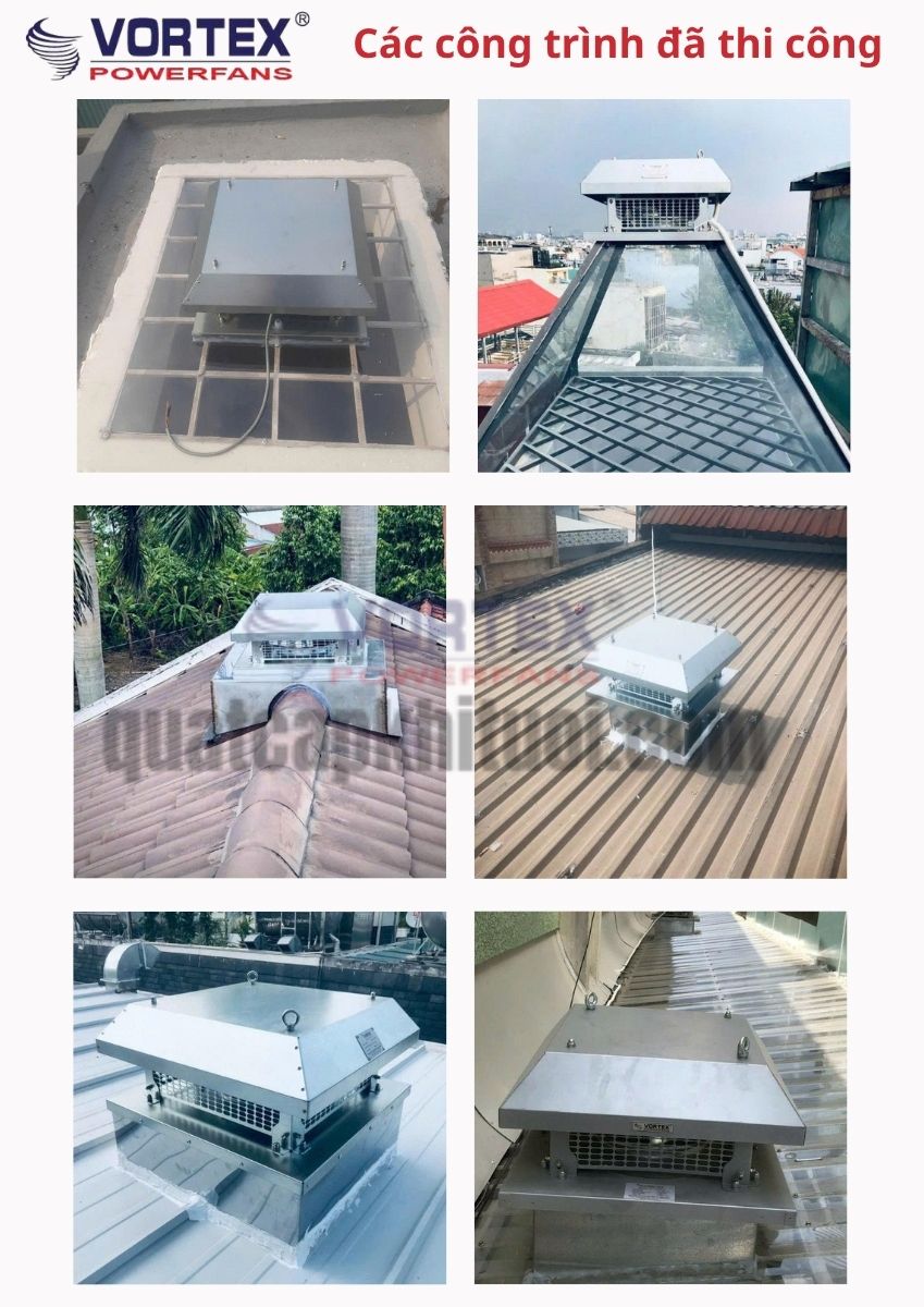 Các công trình quạt hút mái 315R TS Ảnh 2