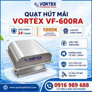 Quạt thông gió mái nhà VORTEX VF-600RA